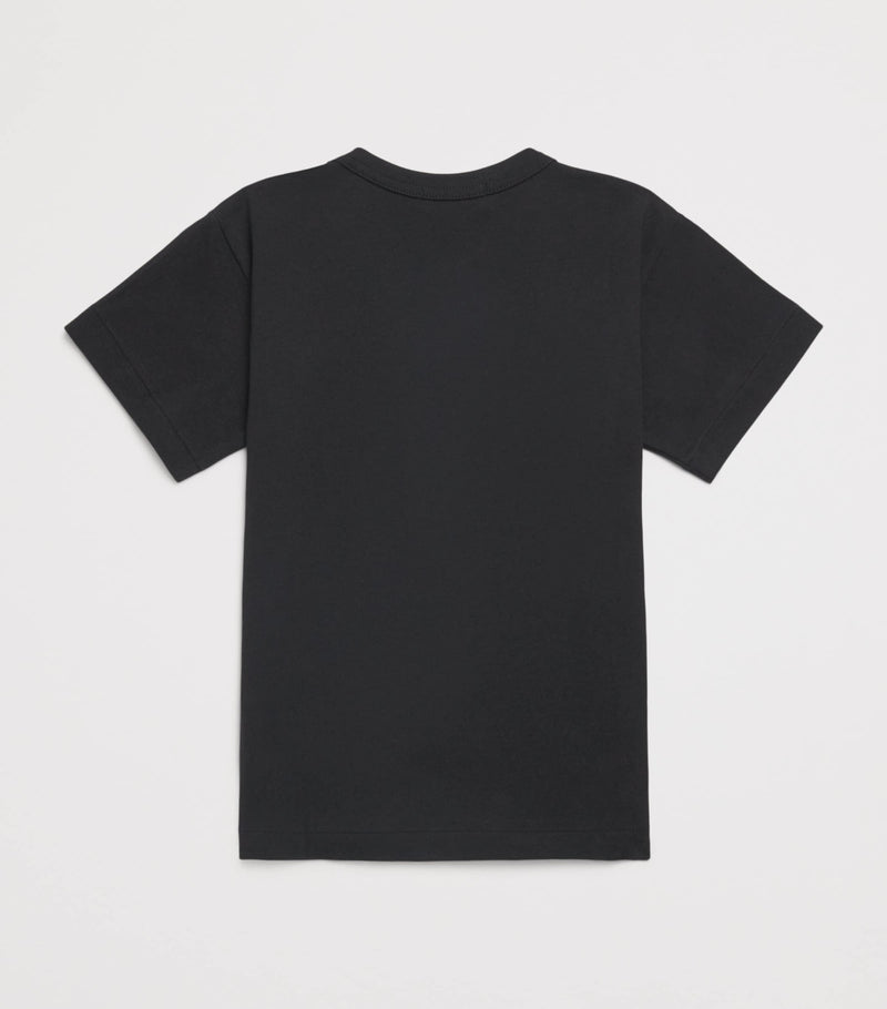 Comme Des Garçons cotton heart logo T-shirt for kids 2-6 years - British product