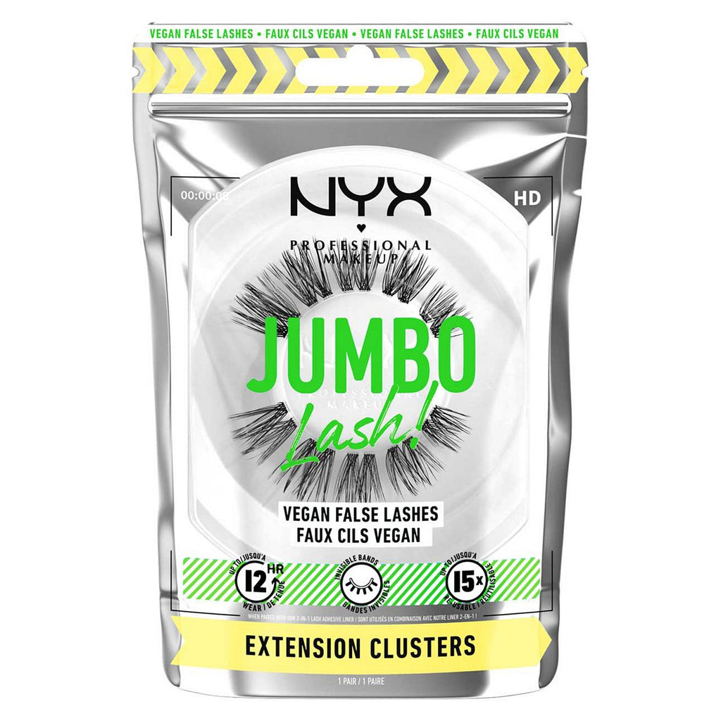 NYX Professional Makeup Jumbo Lash Vegan False Lashes 3 Extension Clusters