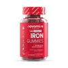 Novomins iron gummies strawberry flavoured 60 gummies, UK version