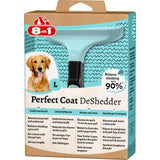 8in1 Perfect Coat DeShedder Dog L Grooming Comb