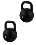Kettlebell 6/8kg with anti-slip rubber feet, (British brand)