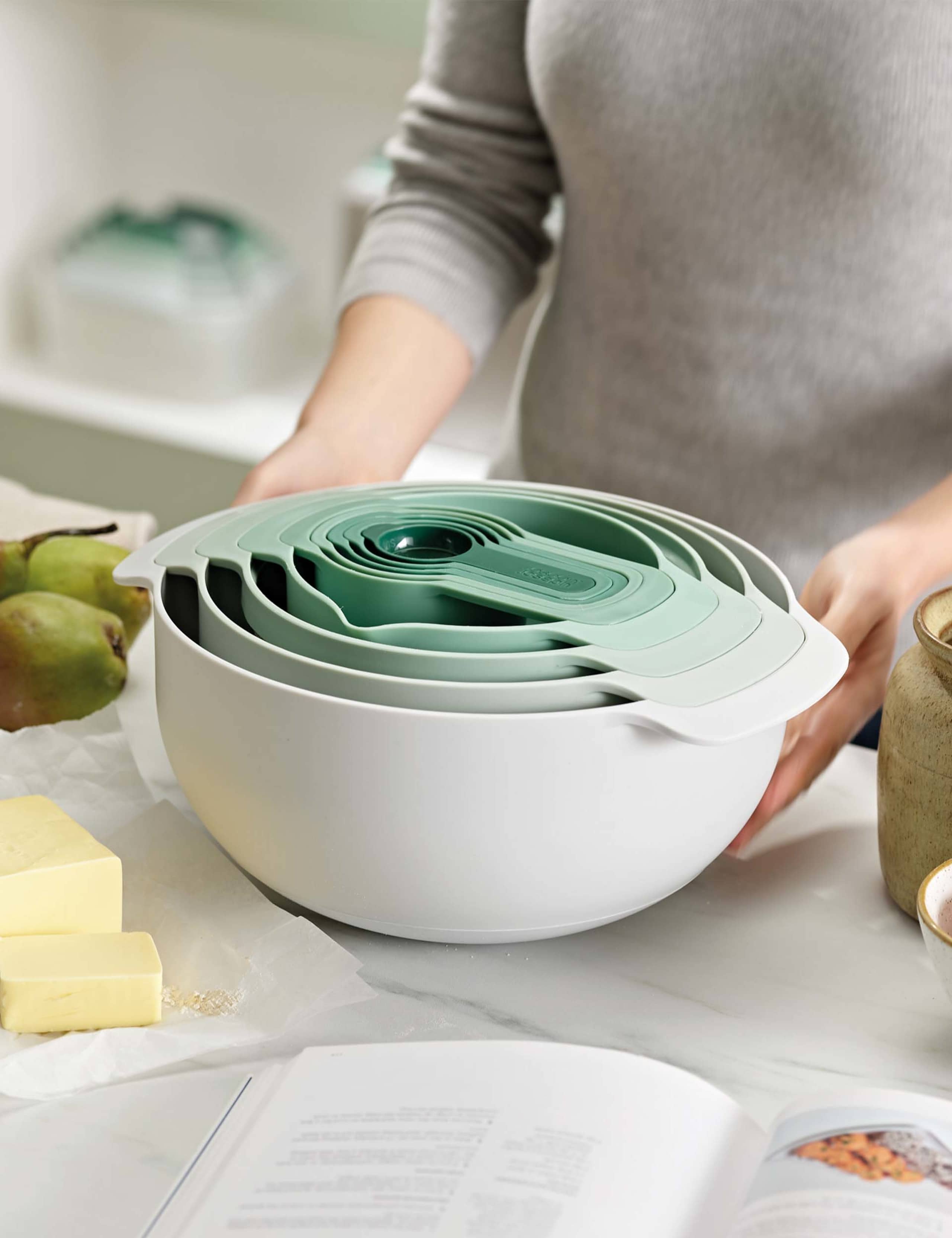 Joseph Joseph Nest Plus 9 piece bowl set, imported from the UK