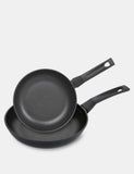 9X Tougher non-stick frying pan set 21cm and 29cm (British brand)