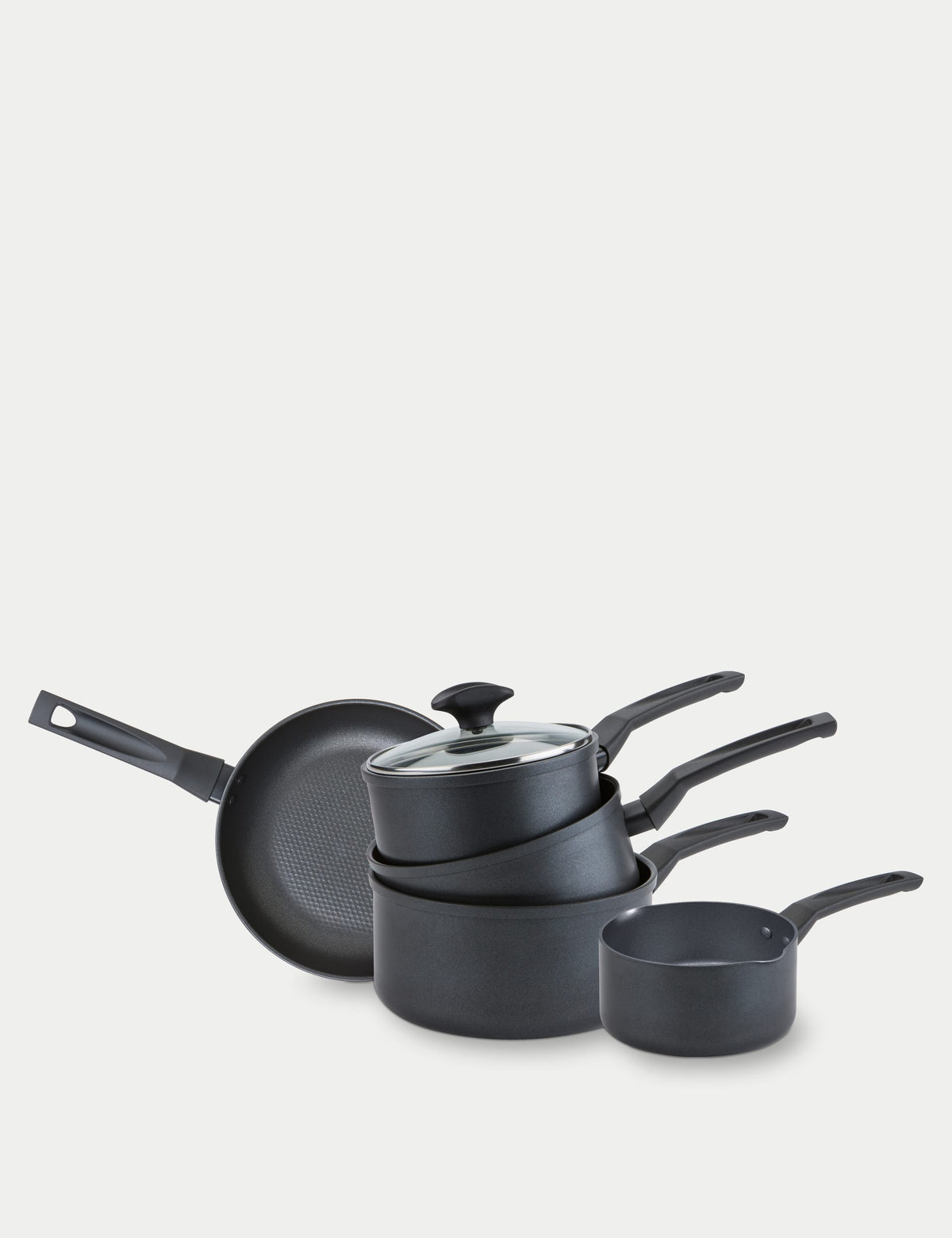 5-piece non stick pan set, imported from the UK