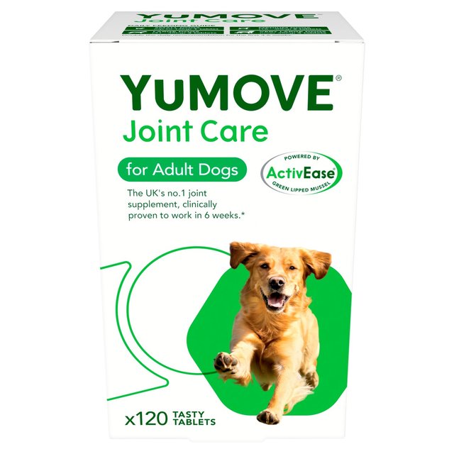 YuMOVE Dog Triple Action Joint Supplement   120 per pack GOODS M&S   