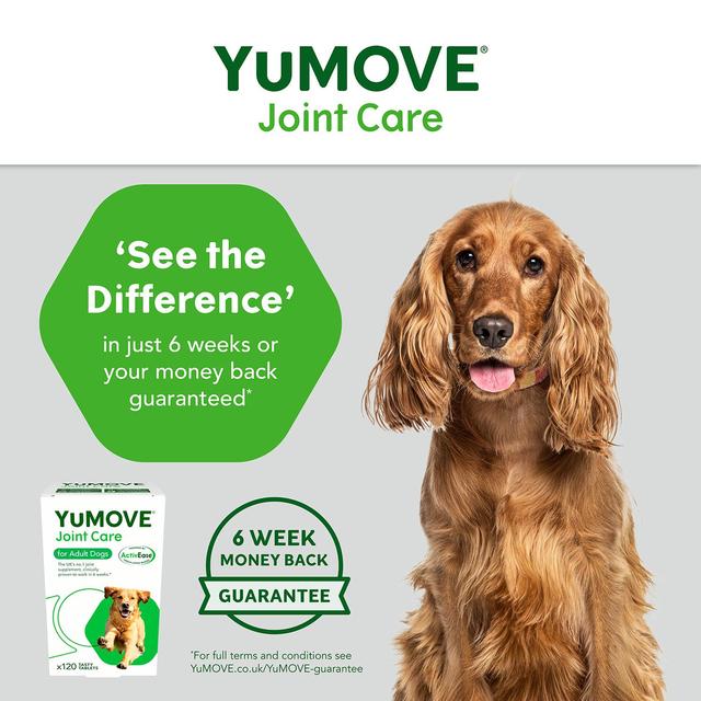 YuMOVE Dog Triple Action Joint Supplement   120 per pack GOODS M&S   