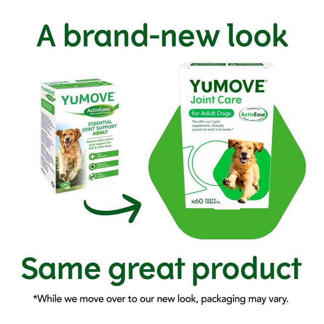 YuMOVE Dog Triple Action Joint Supplement   60 per pack GOODS M&S   