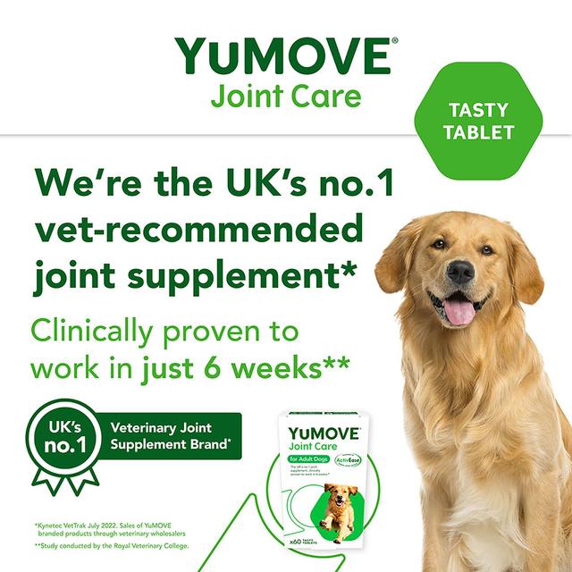 YuMOVE Dog Triple Action Joint Supplement   60 per pack GOODS M&S   