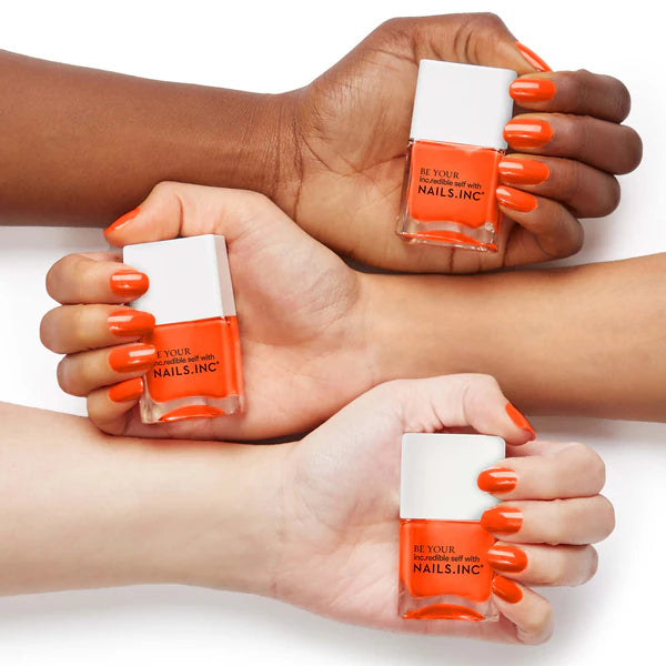 Nails.INC Nail The Neon Walker's Court nail polish, imported from the UK