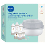 MAM Easy Start bottle and microwave steriliser set - British product