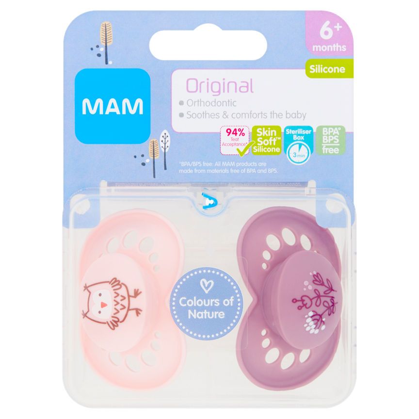 MAM Original Silicone 6+ Months GOODS ASDA   