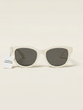 Burberry BE4432U round-frame checked acetate sunglasses, UK version