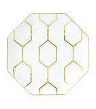 Wedgwood Gio Gold octagonal plate 23cm (British brand)