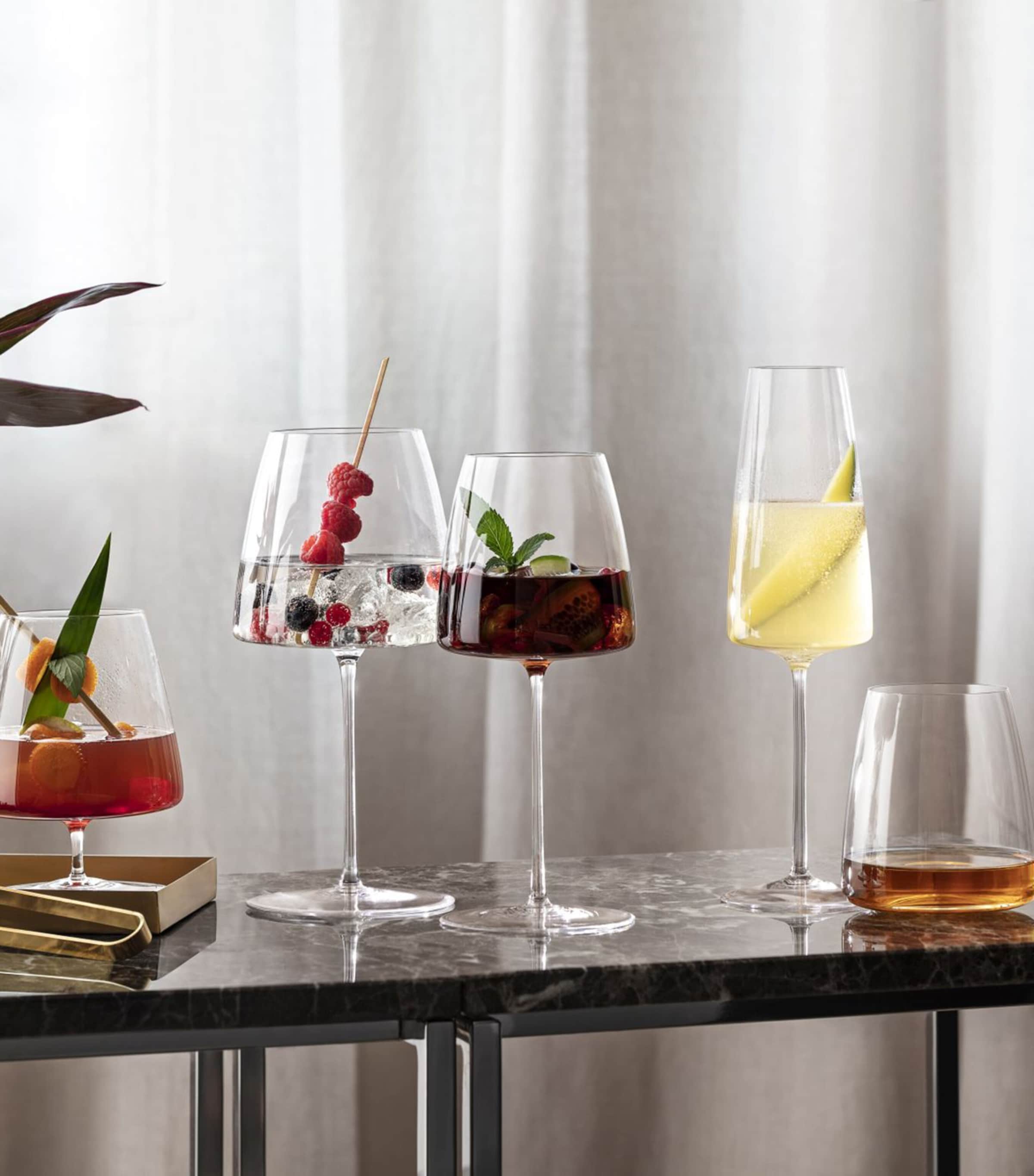 Villeroy & Boch crystal MetroChic champagne flutes 120ml (British brand)