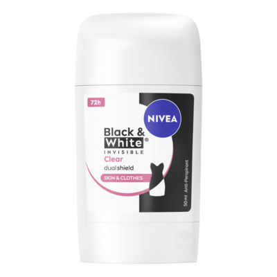 Nivea invisible clear stick antiperspirant 50ml, UK version