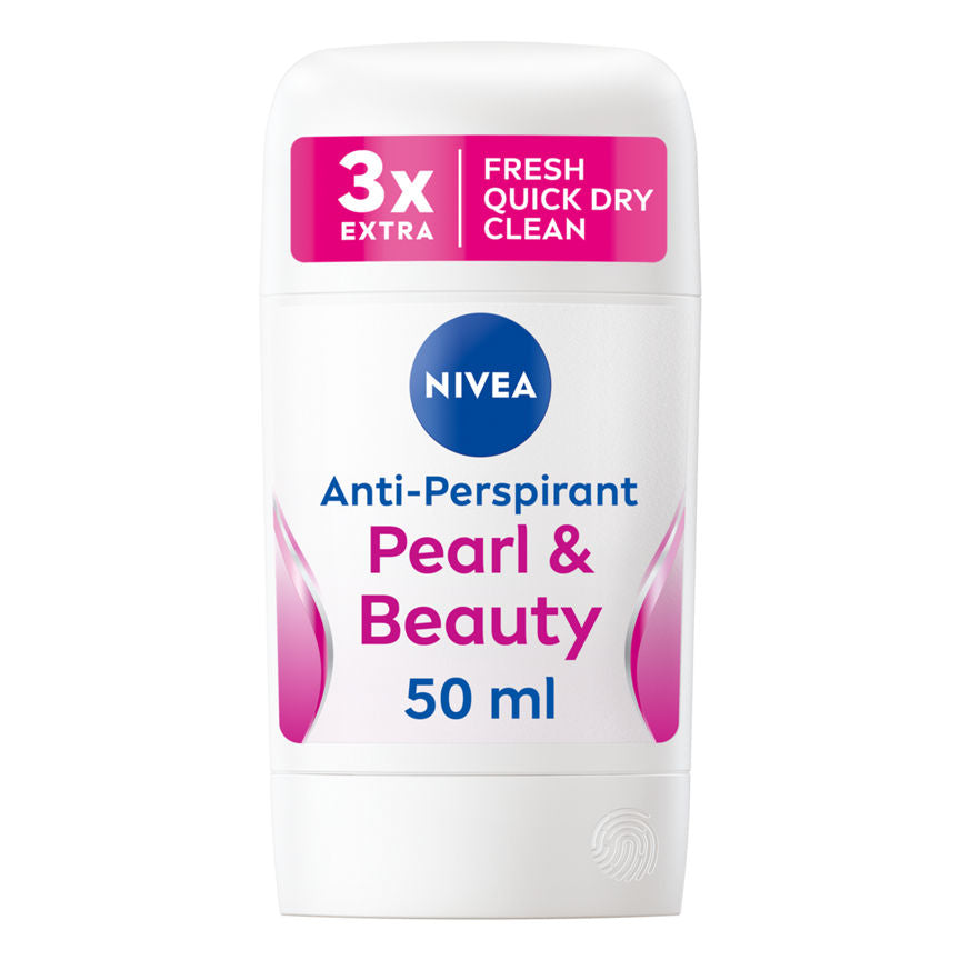 Nivea Pearl & Beauty Anti-Perspirant Stick GOODS ASDA   