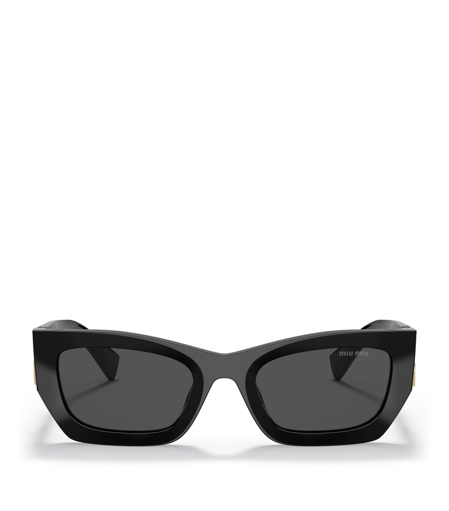 Miu Miu Runway rectangle sunglasses, UK version