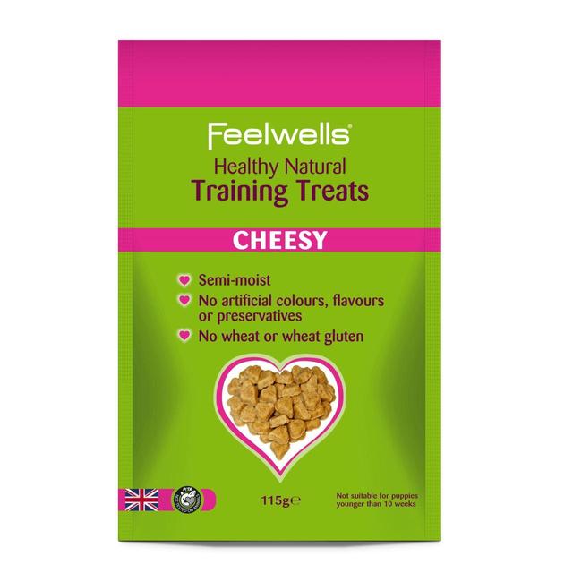 Feelwells Cheesy Dog Training Treats   115g GOODS M&S   