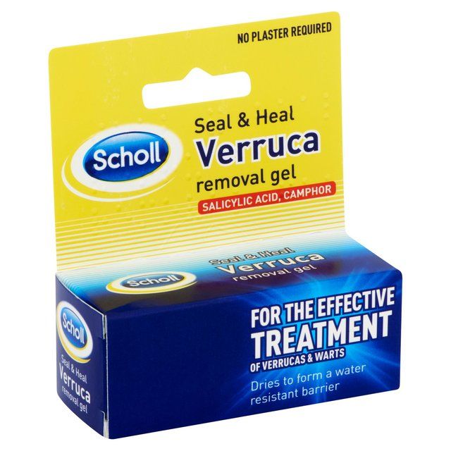 Scholl Seal & Heal Verruca Remover Gel   10ml