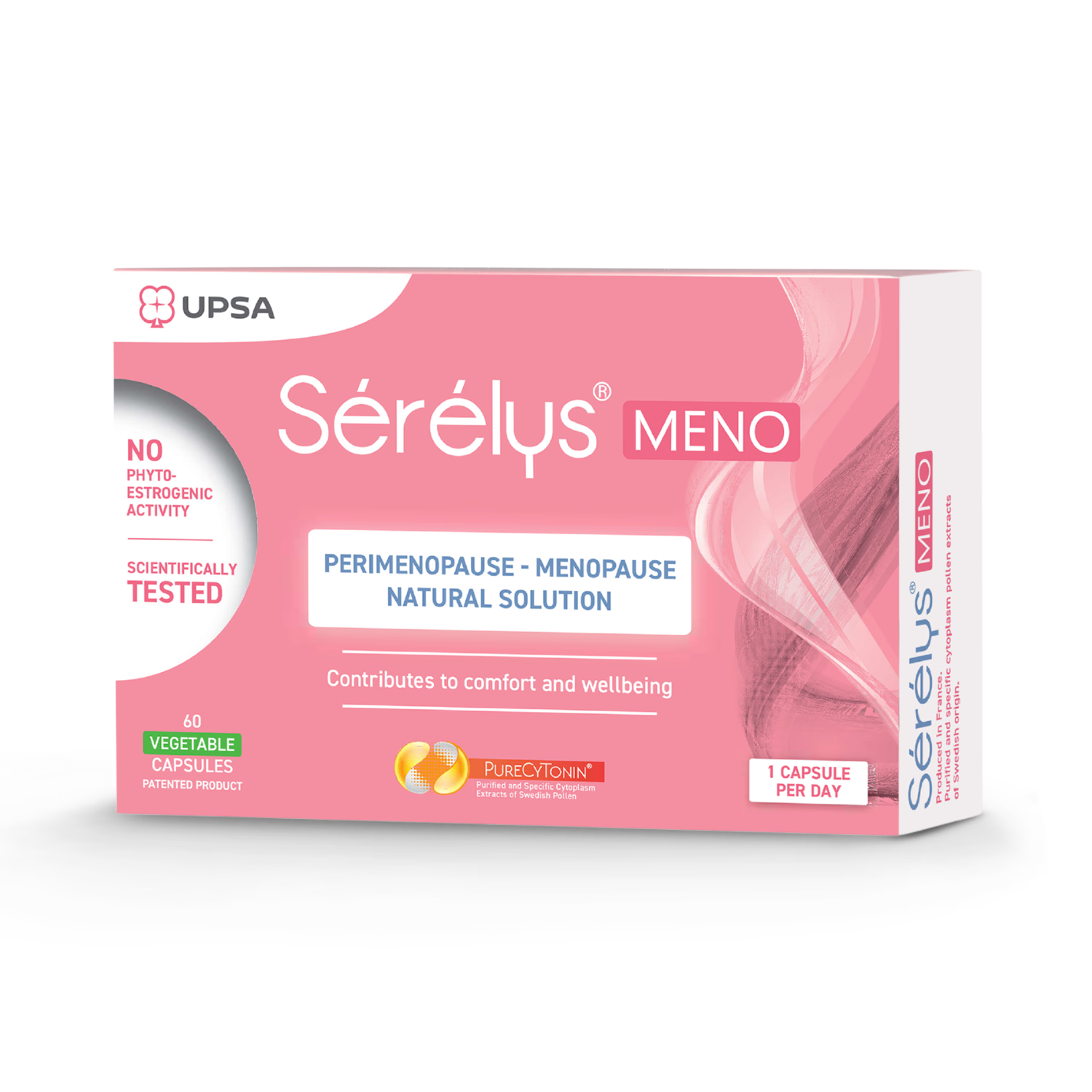 Sérélys MENO perimenopause and menopause supplement 60 capsules, UK version