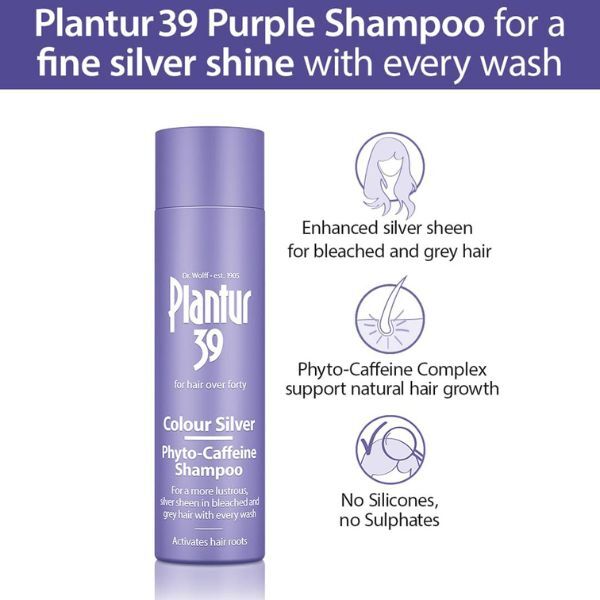 Plantur 39 Colour Silver Shampoo 250ml