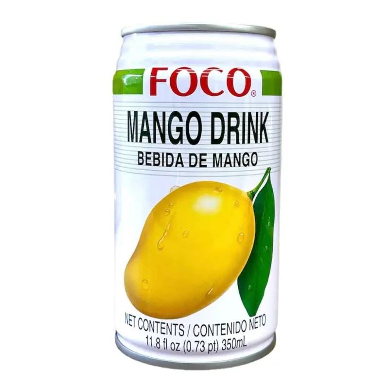 Foco Mango Drink tropical fruit beverage - British product