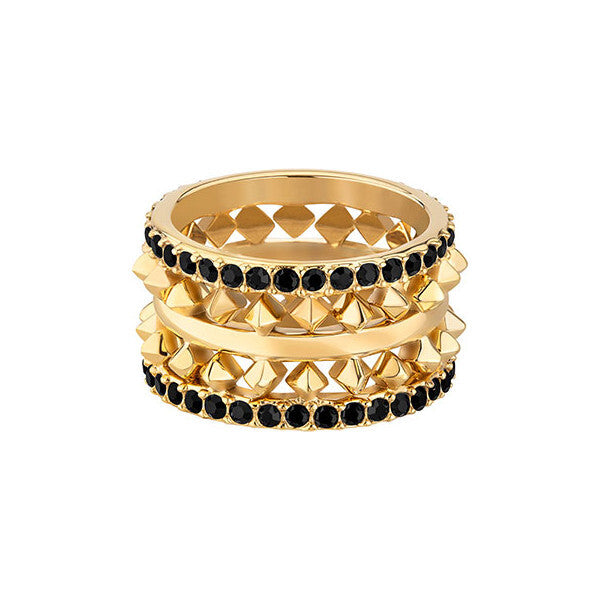 Police gold ladies ring (British brand)