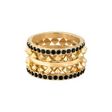 Police gold ladies ring (British brand)