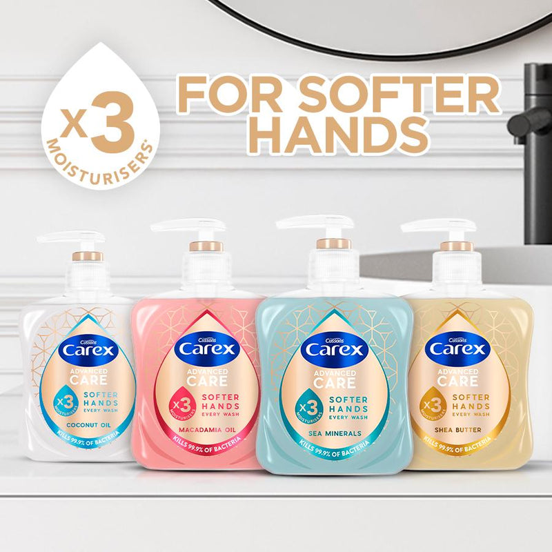 Carex hand wash Macadamia Oil 500ml - British product