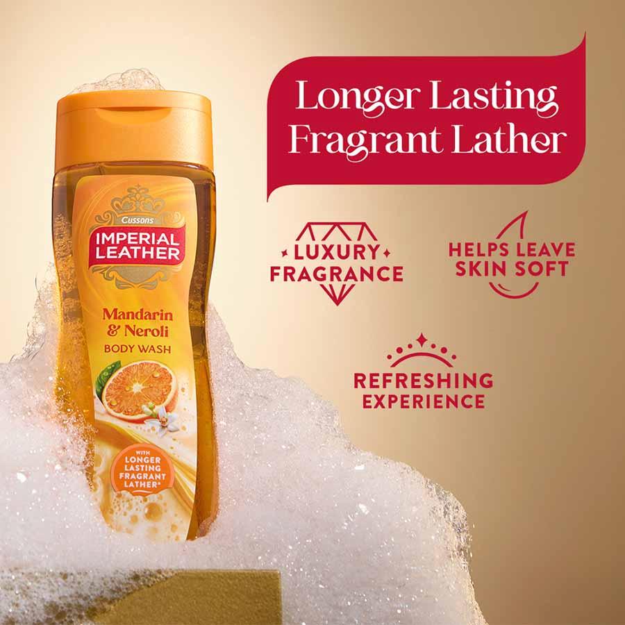Imperial Leather body wash Mandarin Neroli 235ml, UK version