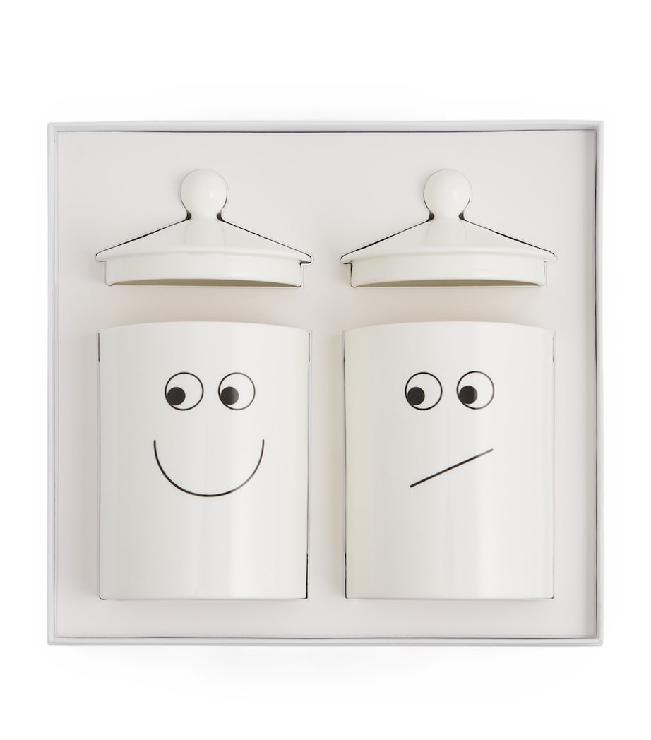 Anya Hindmarch bone china kitchen canisters - British product