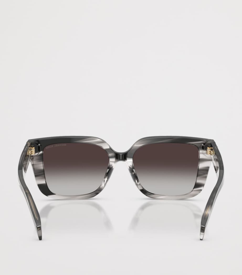 Michael Kors Santo Domingo quadratische Sonnenbrille, importiert aus dem Vereinigten Königreich