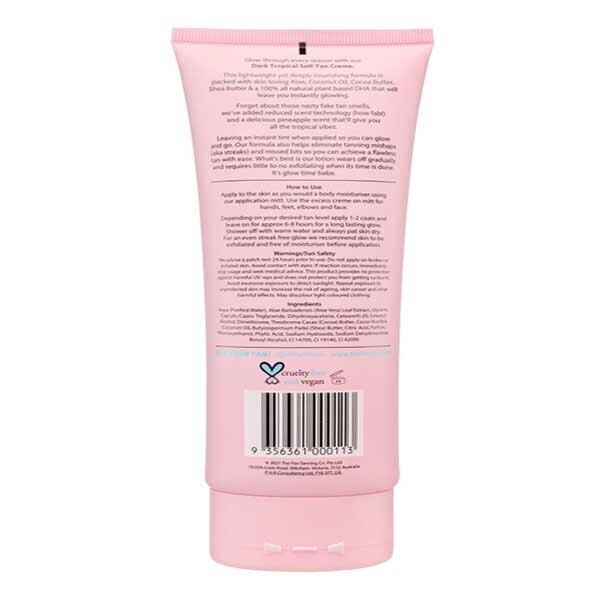 The Fox Tan Dark Tropical Self-Tan Creme 200ml