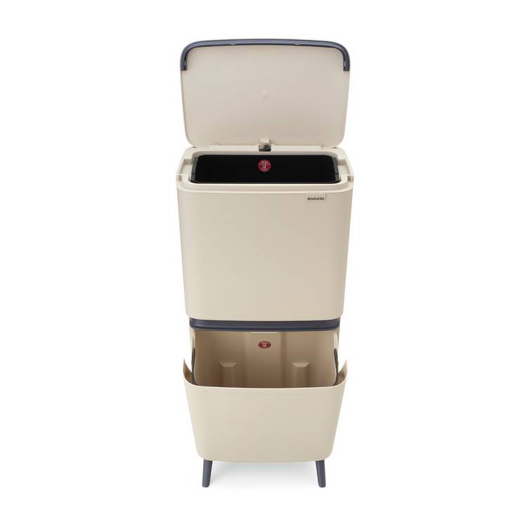 Brabantia recycle bin beige 20+25L (British brand)