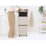 Brabantia recycle bin beige 20+25L (British brand)