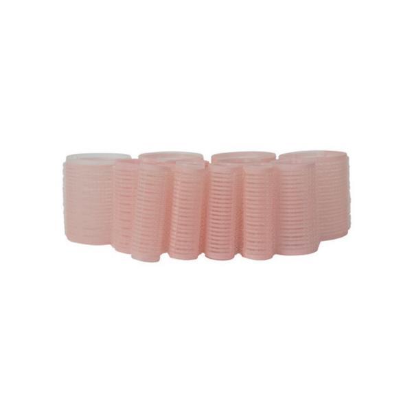Danielle Creations pink hair roller set 12 pack (British brand)