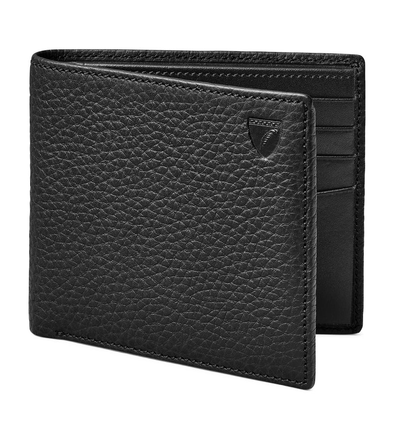 Aspinal of London classic billfold leather wallet (British brand)