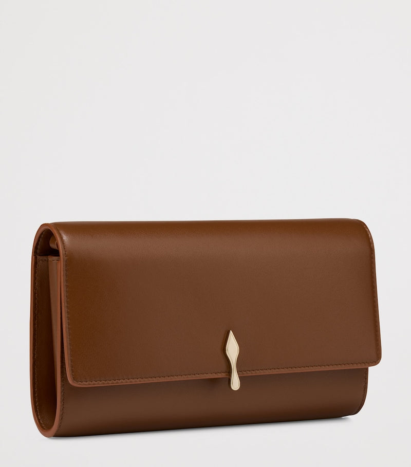 Christian Louboutin Bettina nappa leather chain wallet, imported from the UK