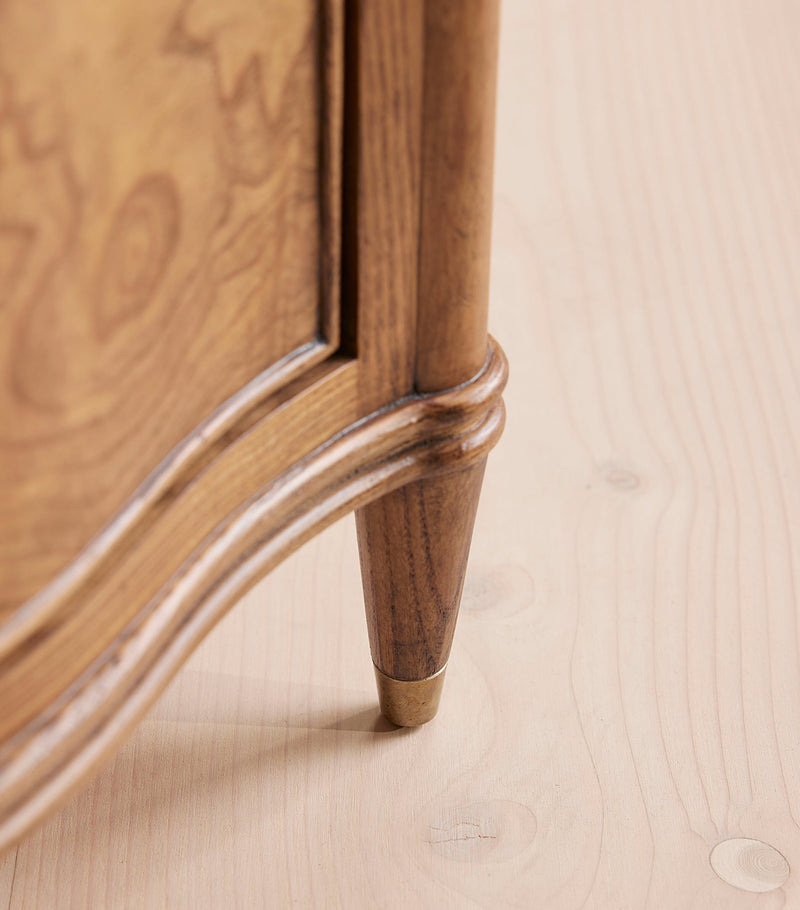 Soho Home Valerie bedside table with marble top - British product