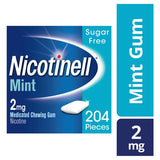 Nicotinell Gum Stop Smoking Aid 2 mg Mint 204 Pieces GOODS Superdrug   