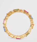 Suzanne Kalan eternity ring with rainbow sapphires and diamonds, UK version