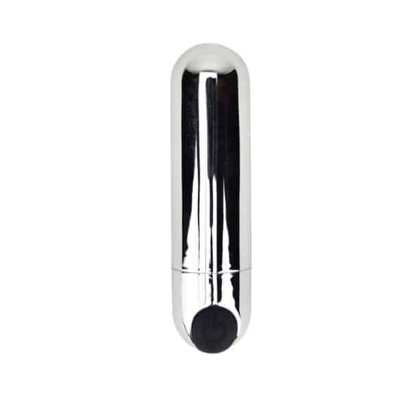 Loving Joy bullet vibrator 10 function rechargeable silver, UK version