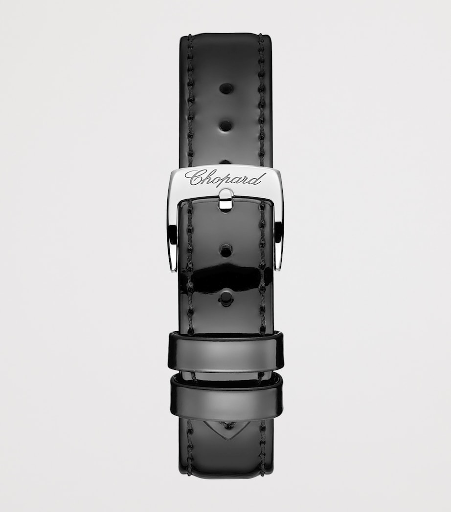 Chopard Happy Sport stainless steel rose gold diamond watch 30mm (British brand)
