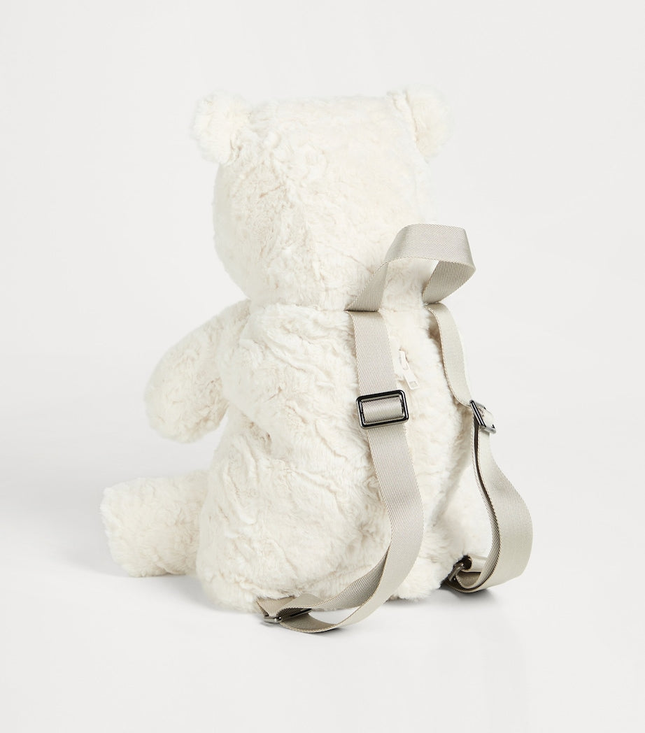 Brunello Cucinelli kids backpack Bernie bear, UK version