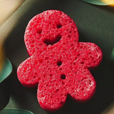 Spongellé Gingerbread Candy Cane body buffer, imported from the UK