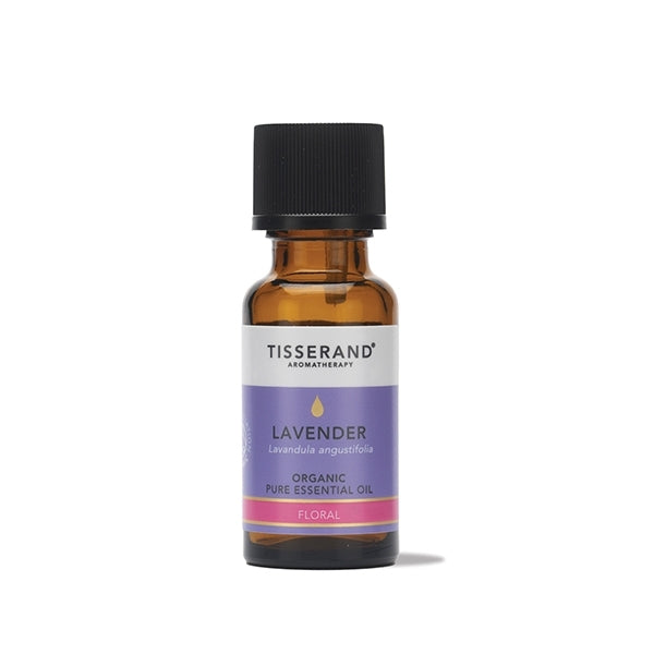 Tisserand lavender organic essential oil 20ml, imported from the UK