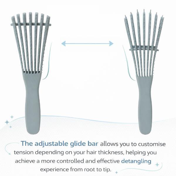 Danielle Creations detangling brush adjustable tension, UK version