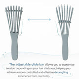 Danielle Creations detangling brush adjustable tension, UK version