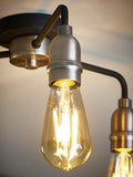 Next Black Brooklyn ceiling light, imported from the UK