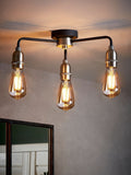 Next Black Brooklyn ceiling light, imported from the UK